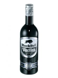 Black Bull Wodka Likör schwarz