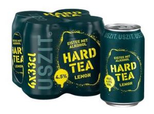 24 x Uszit Hard Tea Zitrone 6x4x33 cl Dose 4.8% Vol. 33 cl