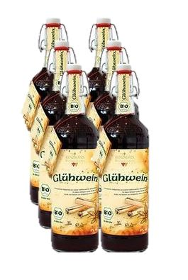 BIO Glühwein rot 6er