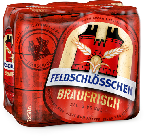 Feldschlösschen Braufrisch Dosen 1x6er