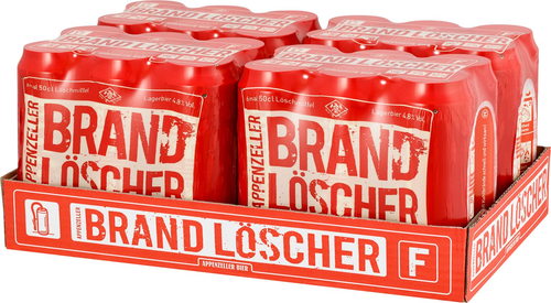 Appenzeller Brandlöscher Dosen 4x6er