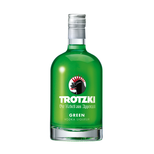 Trotzki green (grün) Wodka Likör