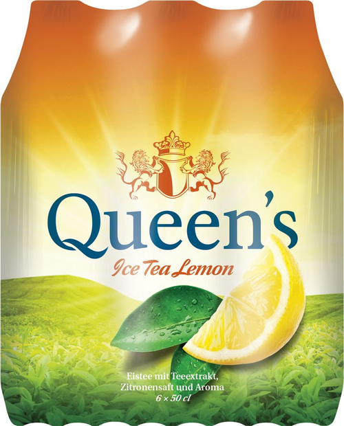 Queen's Ice Tea Lemon Pet 6er