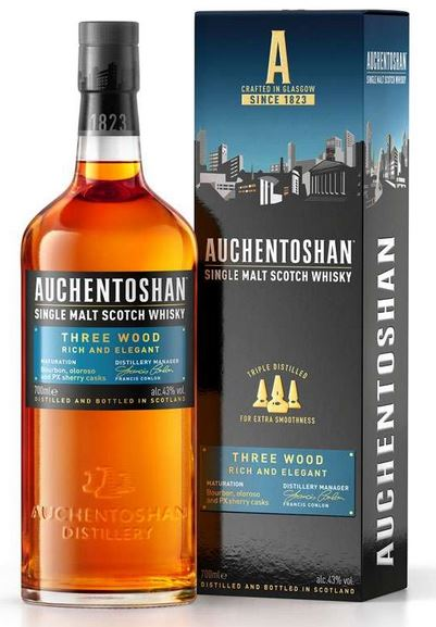 Auchentoshan Single Malt Three Wood