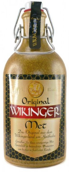 Original Wikinger Met, Steingutflasche