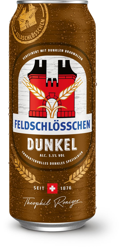 Feldschlösschen Dunkel Dose 4er EW