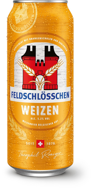 Feldschlösschen Weizen Dosen 4er