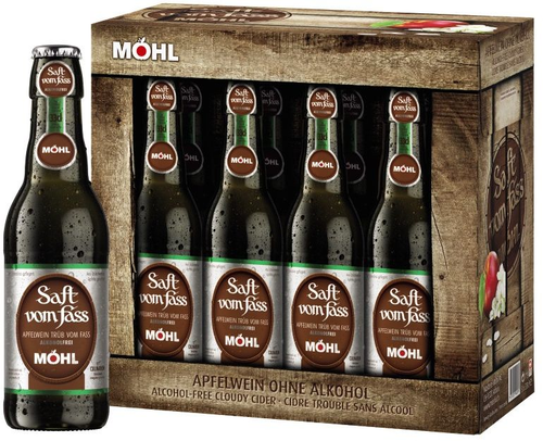 Möhl Saft vom Fass trüeb alkoholfrei EW 8er