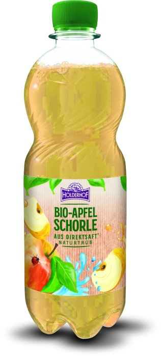 Holderhof Apfel Schorle klar BIO