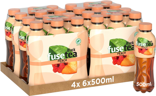 Fuse Tea Peach Hibiscus Pet 4x6er