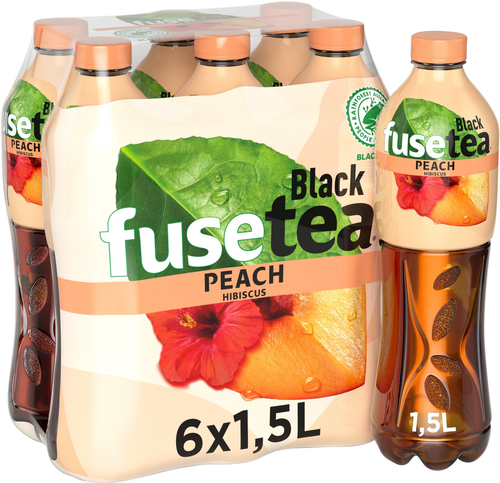 Fuse Tea Peach Hibiscus Pet Schrumpfpackung