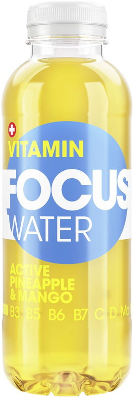 Focuswater Active Ananas Mango  4x6er PET