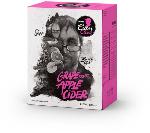 Möhl Grape Apple Cider 6er EW