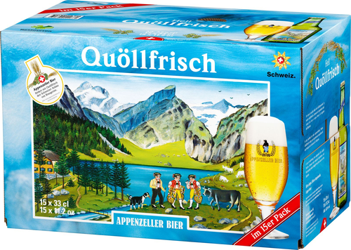 Appenzeller Quöllfrisch Hell 15er EW