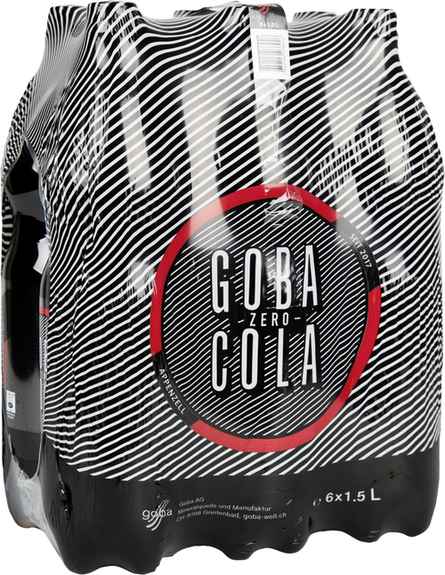 Goba Cola Zero Schrumpfpackung