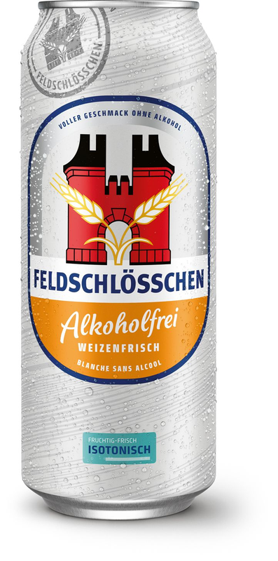 Feldschlösschen alkoholfrei Weizenfrisch Dosen 4x6er
