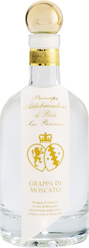 Grappa Moscato Aldobrandini