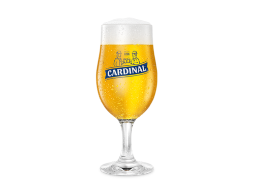 Cardinal Glas Tulpe