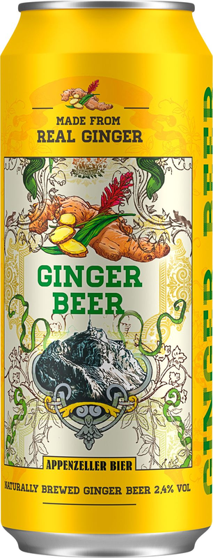 Appenzeller Ginger Beer Dosen 1x6er