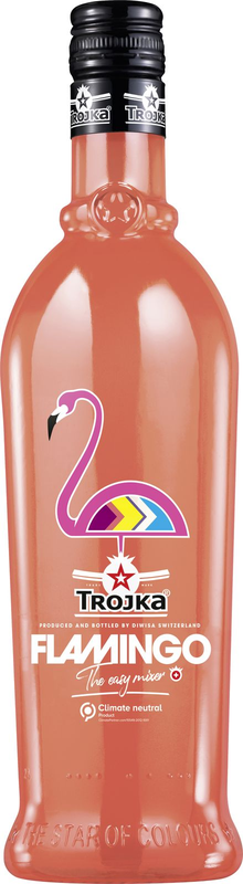 Wodka Trojka Flamingo