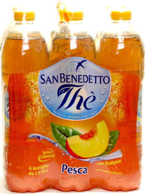 San Benedetto Ice Tea Pesca Pet Schrumpfpackung