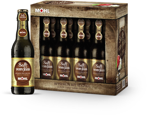 Möhl Saft vom Fass trüeb EW 8er