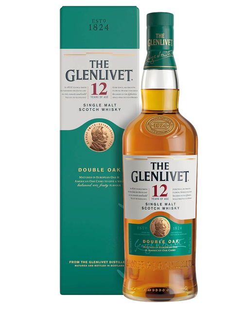 Glenlivet Single Malt Double Oak 12y.