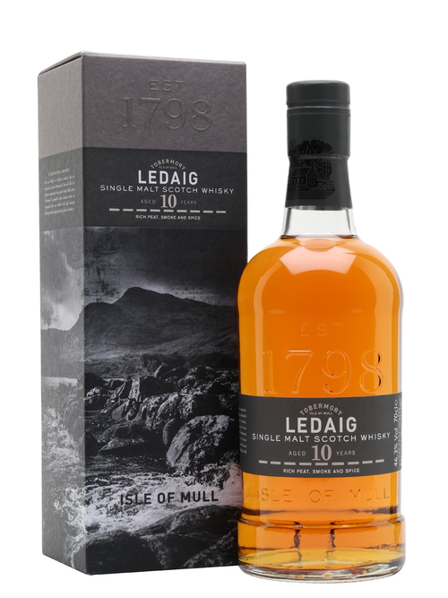 Ledaig Isle of Mull Single Malt 10y.