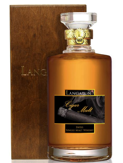 Langatun Cigar Malt Single Malt Whisky Holzkiste