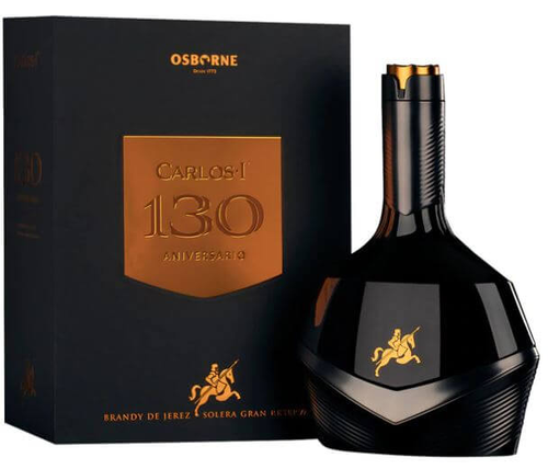 Carlos 1 130 Aniversario Brandy de Jerez Gran Reserva