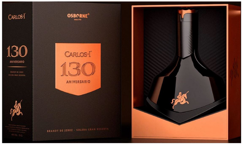 Carlos 1 130 Aniversario Brandy de Jerez Gran Reserva