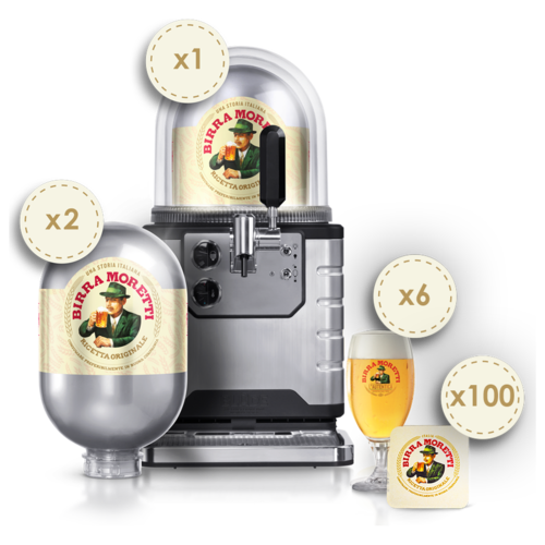Blade 8L Birra Moretti Starter-Paket