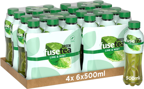 Fuse Tea Green Tea Lime Mint Pet 4x6er