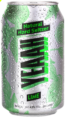 Yeaah - Natural Hard Seltzer Lime 4x6er Dosen