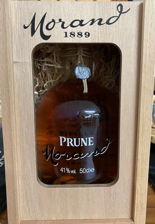 Vieille Prune Morand in Holzkiste