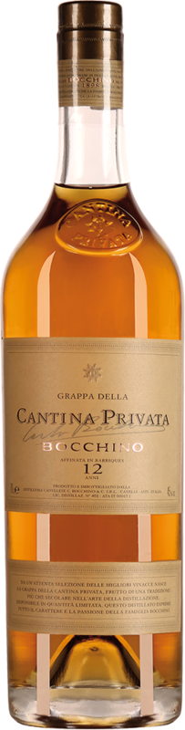 Grappa della Cantina Privata 12 Anni Bocchino