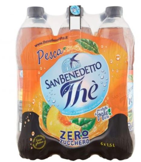 San Benedetto Pesca Zero Pet Schrumpfpackung