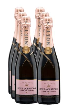 Moet + Chandon Imperial Rosé brut 6er