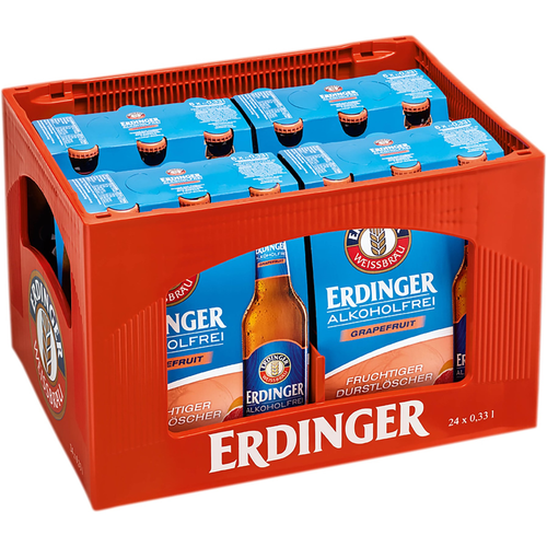 Erdinger alkoholfrei Grapefruit 4x6er MW