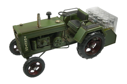 Traktor mit Schnaps- und Likörshots 8x2cl