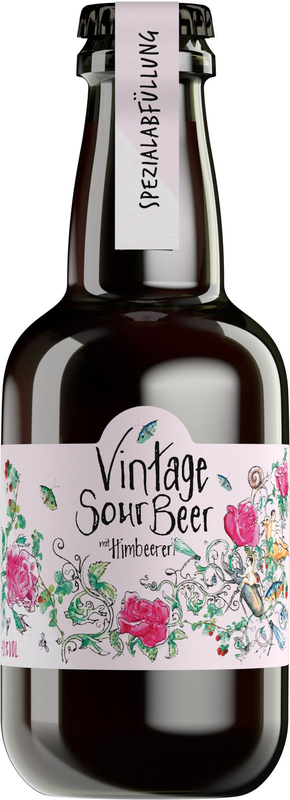Appenzeller Vintage Sour Beer mit Himbeeren