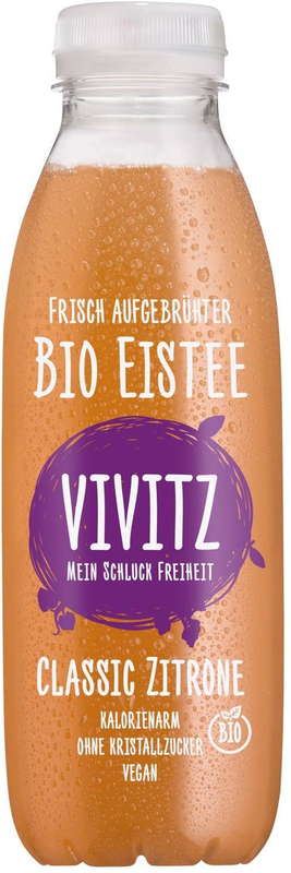 Vivitz Eistee Classic Zitrone Bio Pet 4x6er