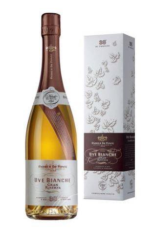 Grappa Acquavite d'uva uve bianche GRAN RISERVA Andrea da Ponte