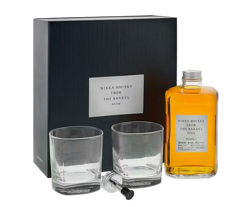 Nikka from the Barrel Whisky 50cl Set mit 2 Gläsern und Ausgiesser