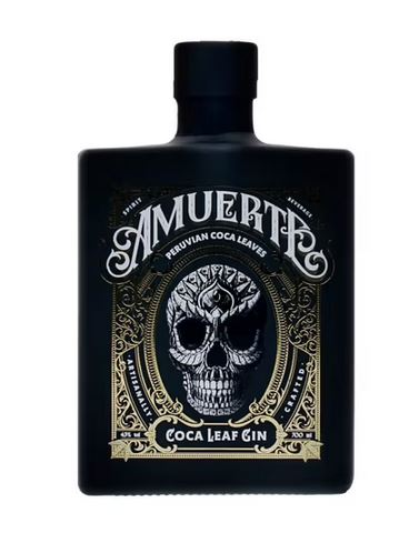 Amuerte Coca Leaf  Gin Black