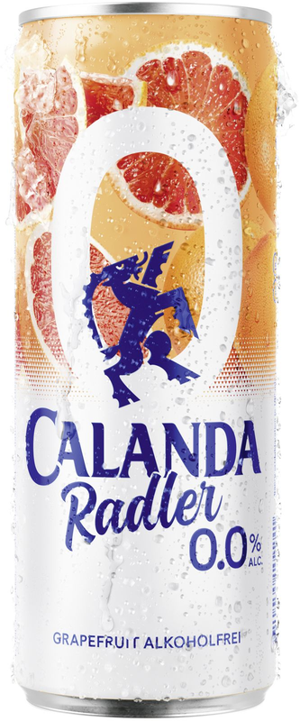 Calanda Radler Grapefruit 0.0% Dosen 4x6er