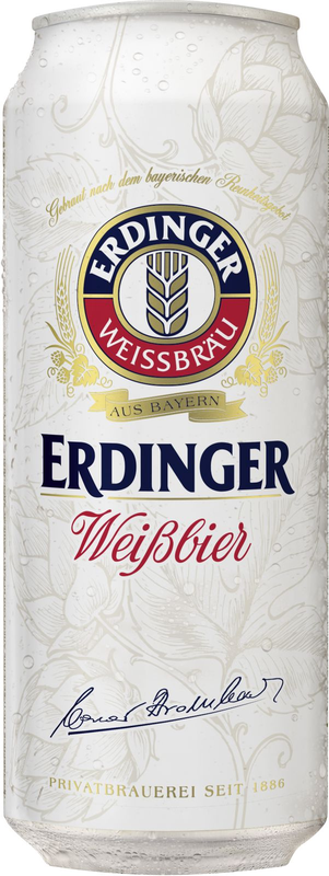 Erdinger Hefe-Weissbier Dose