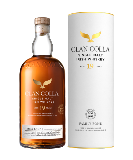 Clan Colla Single Malt Irish Whisky 19y.