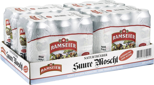 Ramseier Suure Moscht Naturtrüeb alkoholfrei Dosen