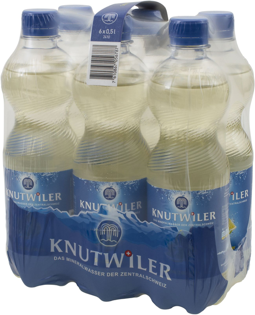 Knutwiler Schnitzwasser 1x6er Pet